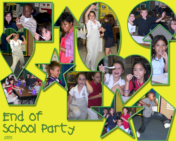 43 End of School party